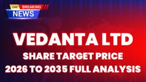 Vedanta share price target 2026, VEDL target 2030, metal stocks India, commodity stocks India, long term investment India, mining stocks,