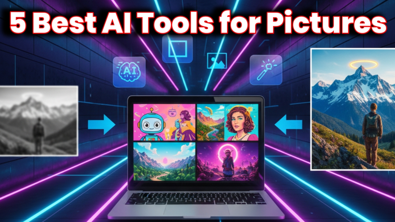 Best AI tools for pictures in 2026, ai pic generator, AI photo editor, Adobe Firefly AI, Canva AI tools, Midjourney AI art, DALL E image generator, Luminar Neo software, AI design tools 2026, digital content creation, AI for social media