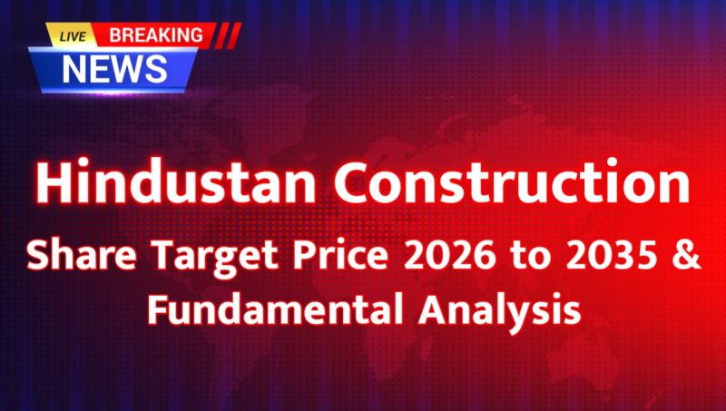 Hindustan Construction Company share target price 2026, HCC share forecast, HCC future price outlook,